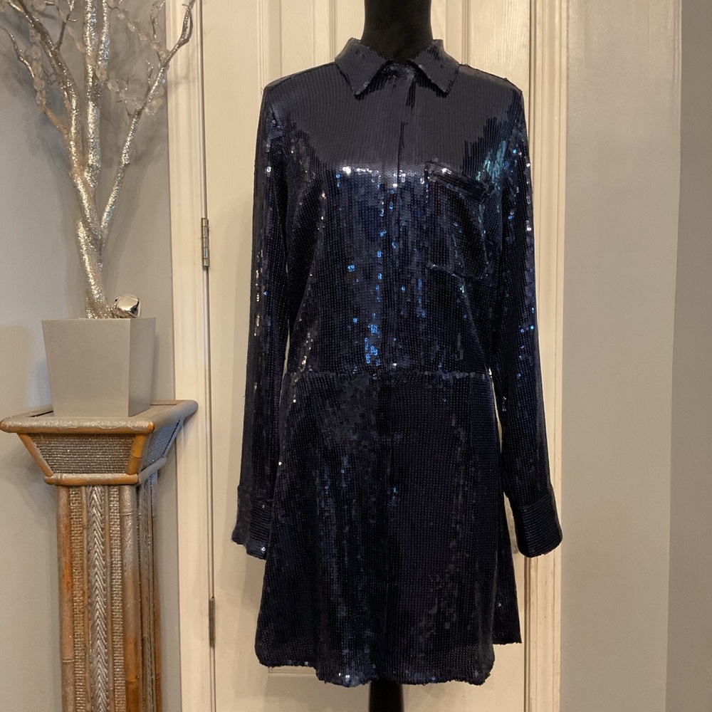 Free People Sophie Sequin Mini Dress - Picture 5 of 7